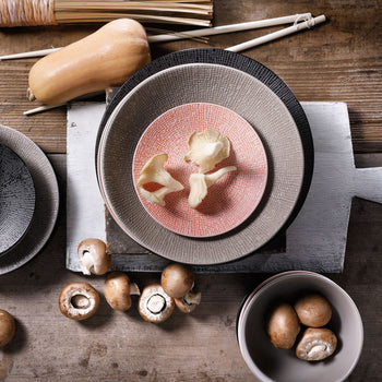 (6 sztuk) CUBICAL - Coupe talerz płaski - Ø 270mm - Czarny - Prime Gastro