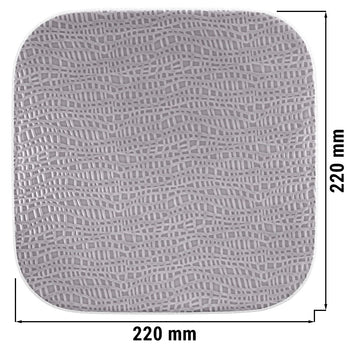 (6 sztuk) SELTMANN WEIDEN | Coup talerz płaski kwadratowy - 220x220mm - Prime Gastro