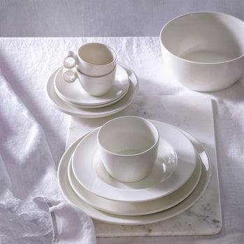 (12 szt.) LUX - Miska Maastricht - 2000 ml - Ø 21 cm - Kość słoniowa - Prime Gastro