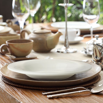 (6 sztuk) LUX - Coupe Talerz głęboki Maastricht - Ø 290 mm - Kość słoniowa - Prime Gastro