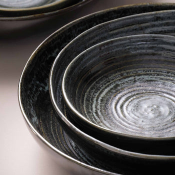 (6 sztuk) METALLIC - Coupe talerz głęboki - Ø 220mm - srebrny - Prime Gastro