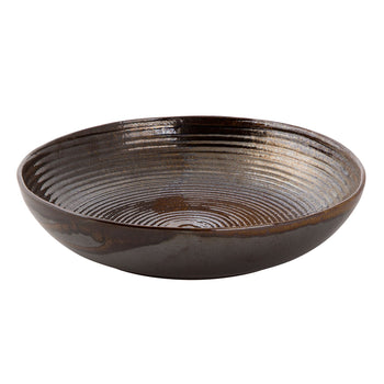 (6 sztuk) METALLIC - Coupe talerz głęboki - Ø 260mm - Brązowy - Prime Gastro