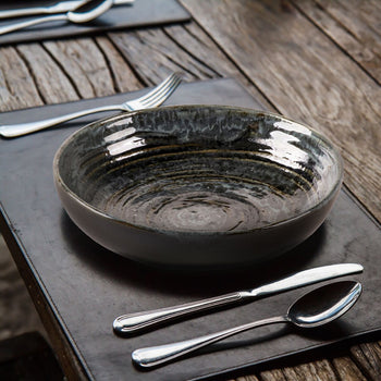 (6 sztuk) METALLIC - Coupe talerz głęboki - Ø 260mm - srebrny - Prime Gastro