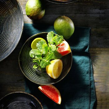 (6 sztuk) METALLIC - Coupe talerz głęboki - Ø 260mm - Zielony - Prime Gastro