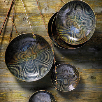 (6 sztuk) METALLIC - Coupe talerz głęboki - Ø 260mm - Zielony - Prime Gastro