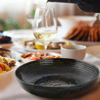 (6 sztuk) METALLIC - Coupe talerz głęboki - Ø 150mm - Zielony - Prime Gastro