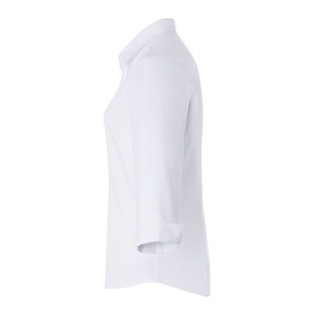 (6 sztuk) KARLOWSKY | Bluzka damska Classic z rękawem 3/4 - Biały - Rozmiar: S - Prime Gastro