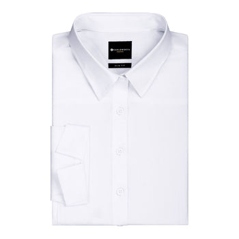 (6 sztuk) KARLOWSKY | Bluzka damska Classic z rękawem 3/4 - Biały - Rozmiar: S - Prime Gastro