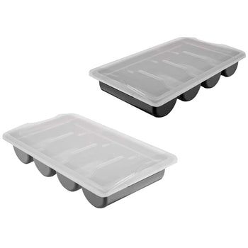 Pokrywa na pojemnik na sztućce z 4 przegrodami - Prime Gastro