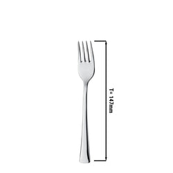 (12 sztuk) Alessandra - Widelec deserowy - 14,7 cm