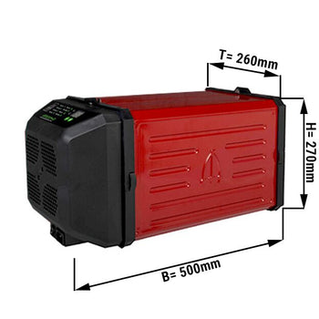 Suszarka do żywności PRO - włącznie z 6 tacami do suszenia - Prime Gastro