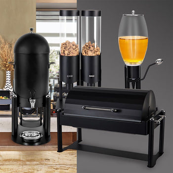 Dozownik gorących napojów - 9 litrów - Czarny - Prime Gastro