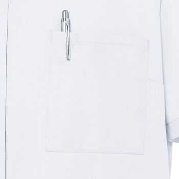 KARLOWSKY | Tunika damska z krótkim rękawem Essential - Biała - Rozmiar: 44 - Prime Gastro