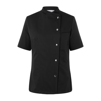 KARLOWSKY | Greta damska bluza kucharska - Czarny - Rozmiar: 48 - Prime Gastro