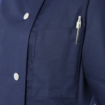 KARLOWSKY | Damska bluza kucharska Greta - Granatowa - Rozmiar: 52 - Prime Gastro