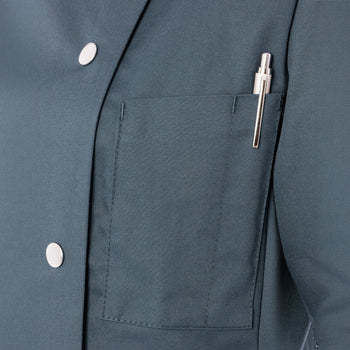 KARLOWSKY | Greta damska bluza kucharska - Antracytowy - Rozmiar: 50 - Prime Gastro