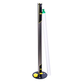 Dozownik płynu dezynfekującego i mydła - uruchamiany nożnie - 1400 ml - aluminium - Prime Gastro