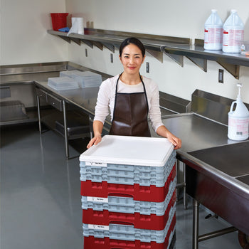 CAMBRO | CAMRACK® - Pokrywa kosza - 500x500mm - Szara - Prime Gastro