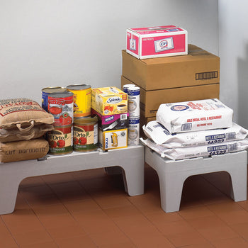 CAMBRO | Seria S - Wytrzymała podstawa łożyskowa - z powierzchnią szczelinową - szara plamka - Prime Gastro