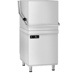 Zmywarka kapturowa - 6,52 kW - z detergentem, nabłyszczaczem & pompą spustową