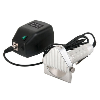 Elektryczny krajalnica do kebaba doner - wydajność: 80 kg / dzień - włącznie z nożem do cięcia i zasilaczem sieciowym - Prime Gastro