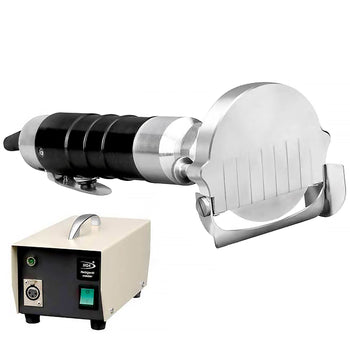 Elektryczna krajalnica do kebaba PROFI - wydajność: 200 kg/dzień - włącznie z nożem do cięcia i zasilaczem sieciowym - Prime Gastro