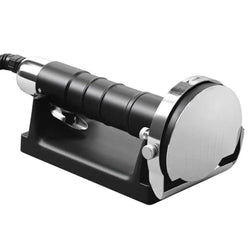 Elektryczna krajalnica do kebaba PROFESJONALNA - wydajność: 90 kg/dzień - włącznie z nożem do cięcia i zasilaczem sieciowym