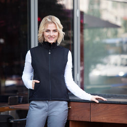 KARLOWSKY | Damska kamizelka softshell Classic - Granatowa - Rozmiar: M