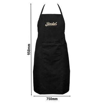 BERKEL | Fartuch - Czarny - Prime Gastro