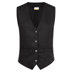 KARLOWSKY | Women's Lena Gastronomic Vest - Black - Size: 34