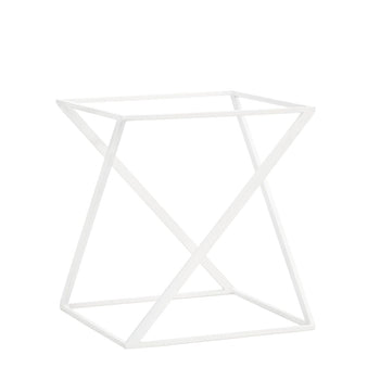 Etażerka / Stojak bufetowy - biały - włącznie z 1 miską z melaminy - kwadratowy - Prime Gastro