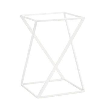 Etażerka/ Stojak bufetowy - biały - włącznie z 1 miską z melaminy - kwadratowy - Prime Gastro