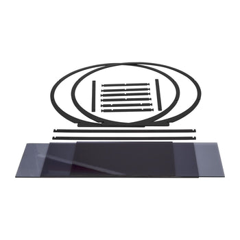 Etażerka / Stojak bufetowy - Ø 390 mm - Czarny - Prime Gastro