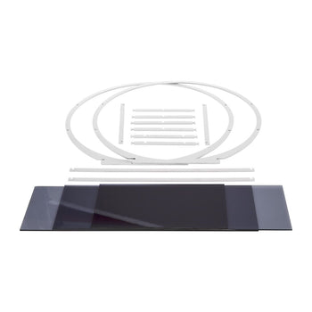 Etażerka / Stojak bufetowy - Ø 490 mm - Biały - Prime Gastro