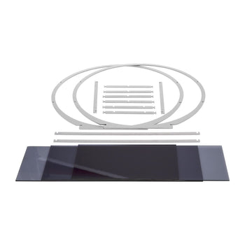 Etażerka / Stojak bufetowy - Ø 600 mm - Chromowany - Prime Gastro