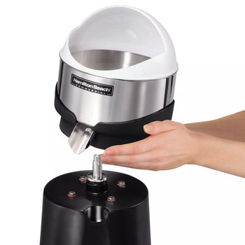 HAMILTON BEACH | FreshMark™ HCJ967 - Elektryczna wyciskarka do cytrusów - 250 W - Czarna - Prime Gastro