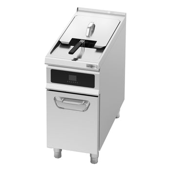 Frytownica elektryczna - 22 litry - 22 kW - z systemem filtrowania oleju - Prime Gastro