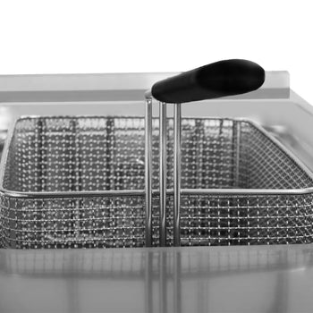 Frytownica elektryczna - 22 litry - 22 kW - z systemem filtrowania oleju - Prime Gastro