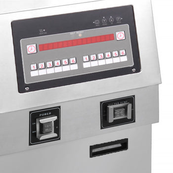 Frytownica elektryczna - 25 litrów - 14,2 kW - z systemem filtrowania oleju - Prime Gastro