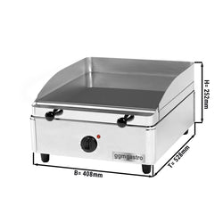 Szklano - ceramiczna płyta do grillowania – 3,5 kW – powierzchnia grillowania: 385 x 415 mm