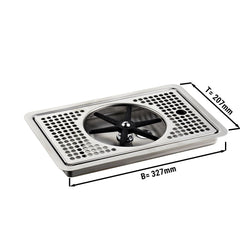 Myjka do szklanek z pokrywą kratką