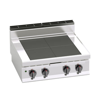 Kuchenka elektryczna - 12 kW - z obniżonymi płytami grzewczymi - Prime Gastro