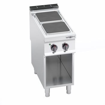 Kuchenka elektryczna - 7 kW - 2 Płyty kwadratowe - Prime Gastro