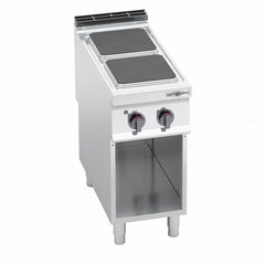 Electric cooker - 7 kW - 2 square plates