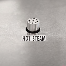 Piec konwekcyjny KOMPAKT - Funkcja pary - 30 l - stal nierdzewna - włącznie z 1 rusztem i 1 blachem do pieczenia 353x327 mm