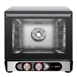 Piekarnik konwekcyjny KOMPAKT z funkcją pary - Manualny - włącznie z 4 blachami 450x340mm