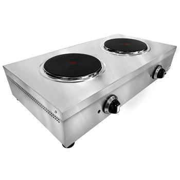 Stołowa kuchenka elektryczna - 5,2 kW - 2 okrągłe płyty - Prime Gastro