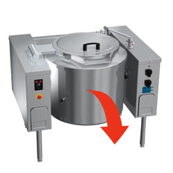 Elektryczny kocioł przechylny - 18 kW - Ogrzewanie pośrednie