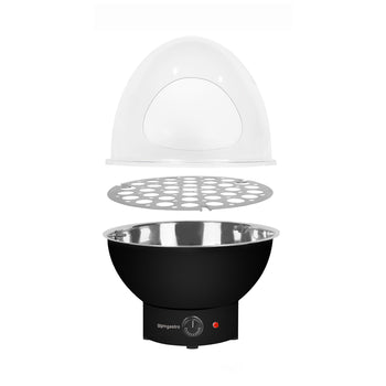 Podgrzewacz do jajek - czarny - na 37 jajek - Prime Gastro