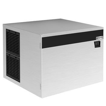 Kostkarka do lodu wraz z pojemnikiem do przechowywania - kostka - 230 kg / 24 h - Prime Gastro